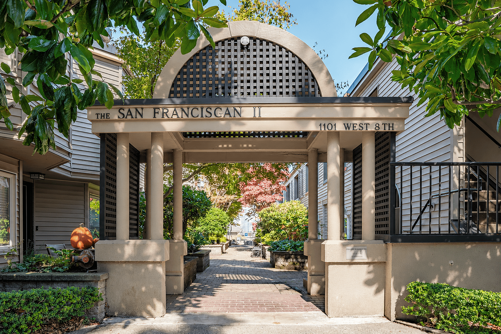 San Franciscan II Courtyard Entrance (2) (1)